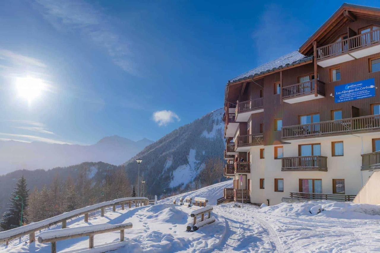 Residence Goelia Les Alpages Du Corbier Villarembert Екстериор снимка